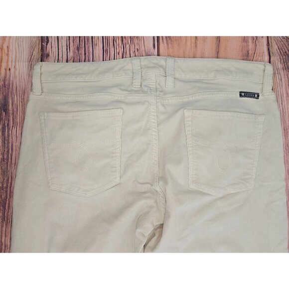 Lucky Brand Lola Bootcut Jeans 12/31 Beige (34x31) Relaxed Fit - Picture 8 of 10
